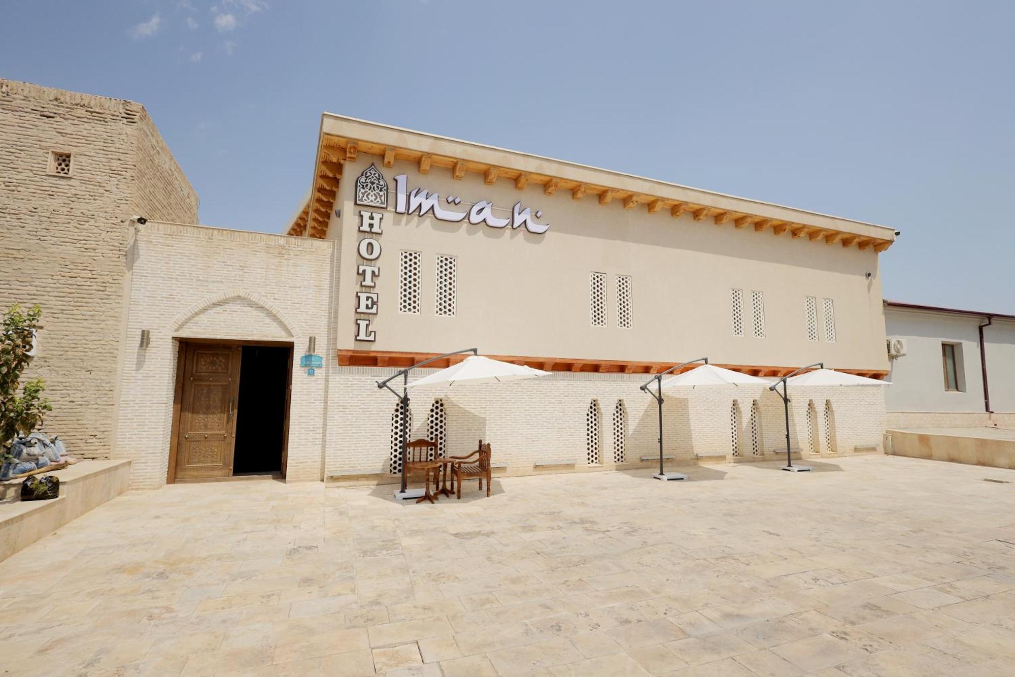 Iman Boutique Hotel Buhara Exterior foto